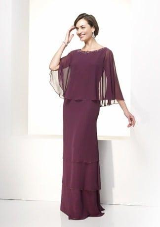 Style DW0017 - Mother of The Bride Dresses with Chiffon Cover Ups  DARIUS  COUTURE
