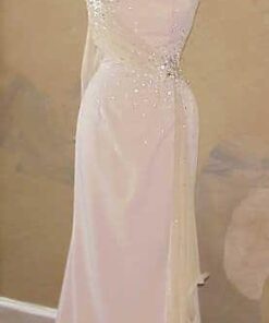 Style 1071 One shoulder evening dresses for pageants