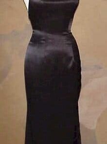 black halter formal dresses