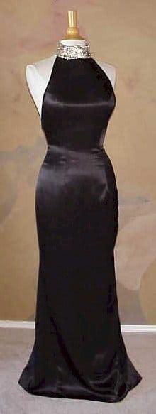 Style 1112 - Black Halter Formal Dresses black halter formal dresses