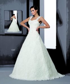 Wedding Dresses with Wide Straps