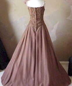 back of Corset Ball Gown Bodice