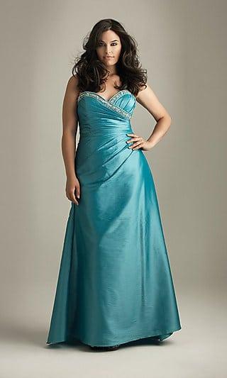 plus size ball gowns