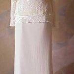 Long Sleeve Scoop Neck Mother of Bride Dresses