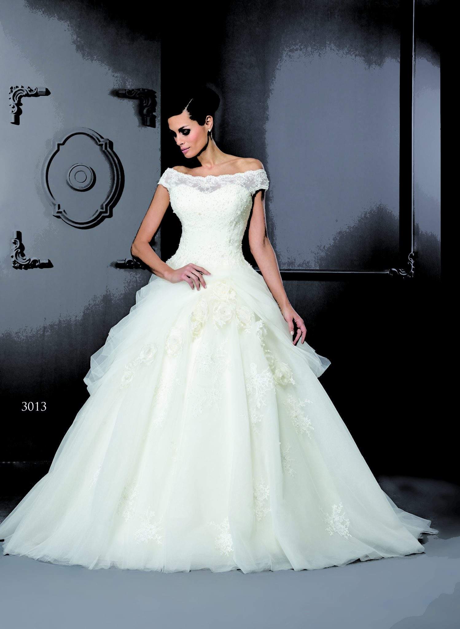 Off The Shoulder Wedding Dresses - Darius Couture