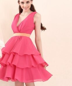 Short Ruffled Cocktail Dresses