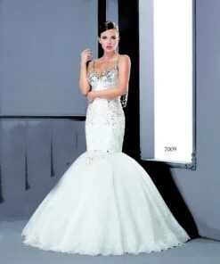 swarovski crystal wedding gowns