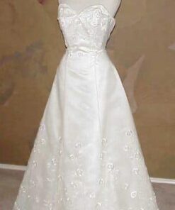 embroidered bridal gowns