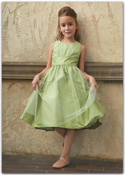 Pastel green flower girl dress discount