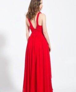 red evening dresses