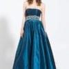 Blue ball gowns for prom