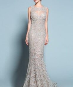 ITEM No.20250329 - Sequin Dresses that are beading over lace