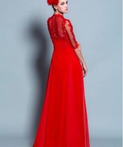 red formal wear