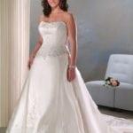 PlusSizeA LineWeddingGownforfullerfiguredwomen