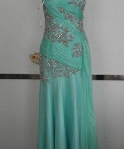 rhinestone evening dresses