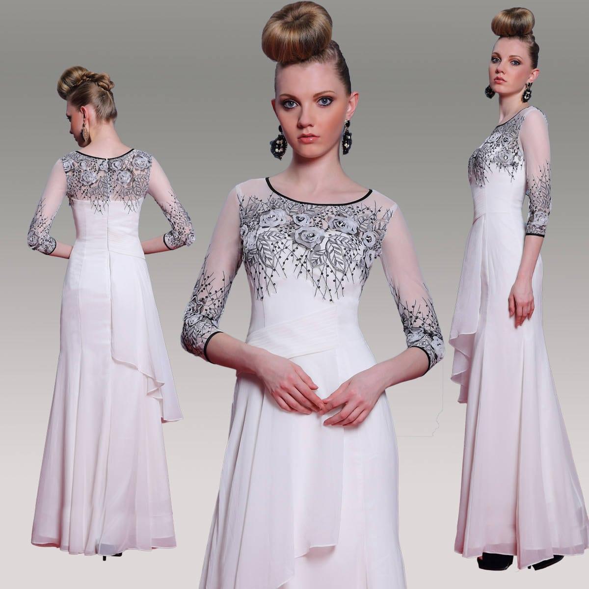 Maroon Puff Sleeve Gown by Cinderella Divine B712 – ABC Fashion