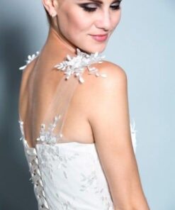 Strapless Layered Wedding Dresses