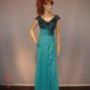 v neck mother of bride dresses