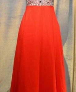 red plus size formal dresses