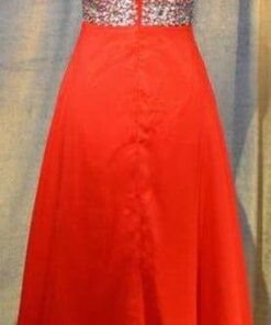 red plus size formal dresses with belt