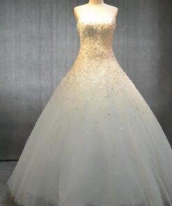 swarovski crystal wedding gowns