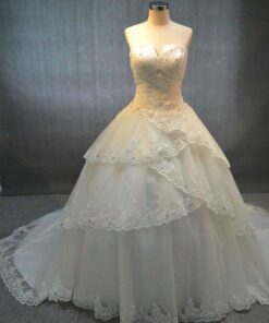 Tiered Wedding Gowns
