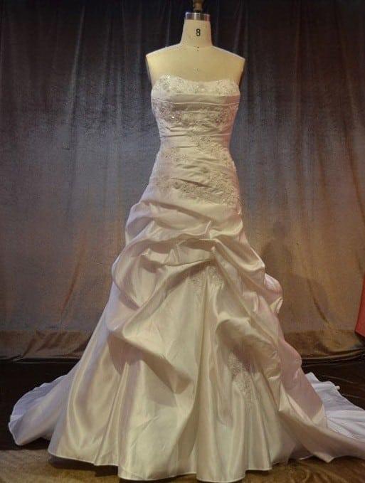 Strapless Pick Up Bridal Gowns - Darius Cordell Fashion Ltd