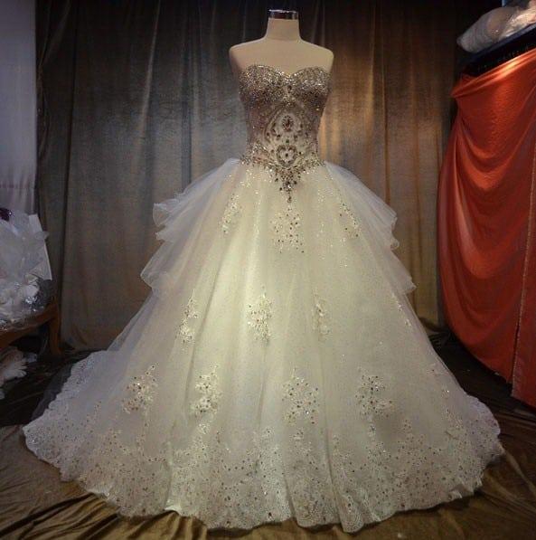 Designer Wedding Gowns w/ Swarovski Crystals - Darius Cordell Fashion Ltd