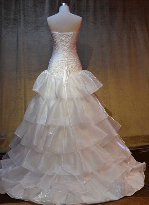 KAN-090- back-lace up back wedding dresses lace up back wedding dresses