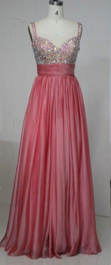 empire waist prom dress