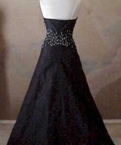 Black desinger evening gowns