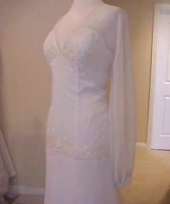 long sleeve pageant wear