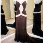 Style 3025wp - Rhinestone Evening Dresses