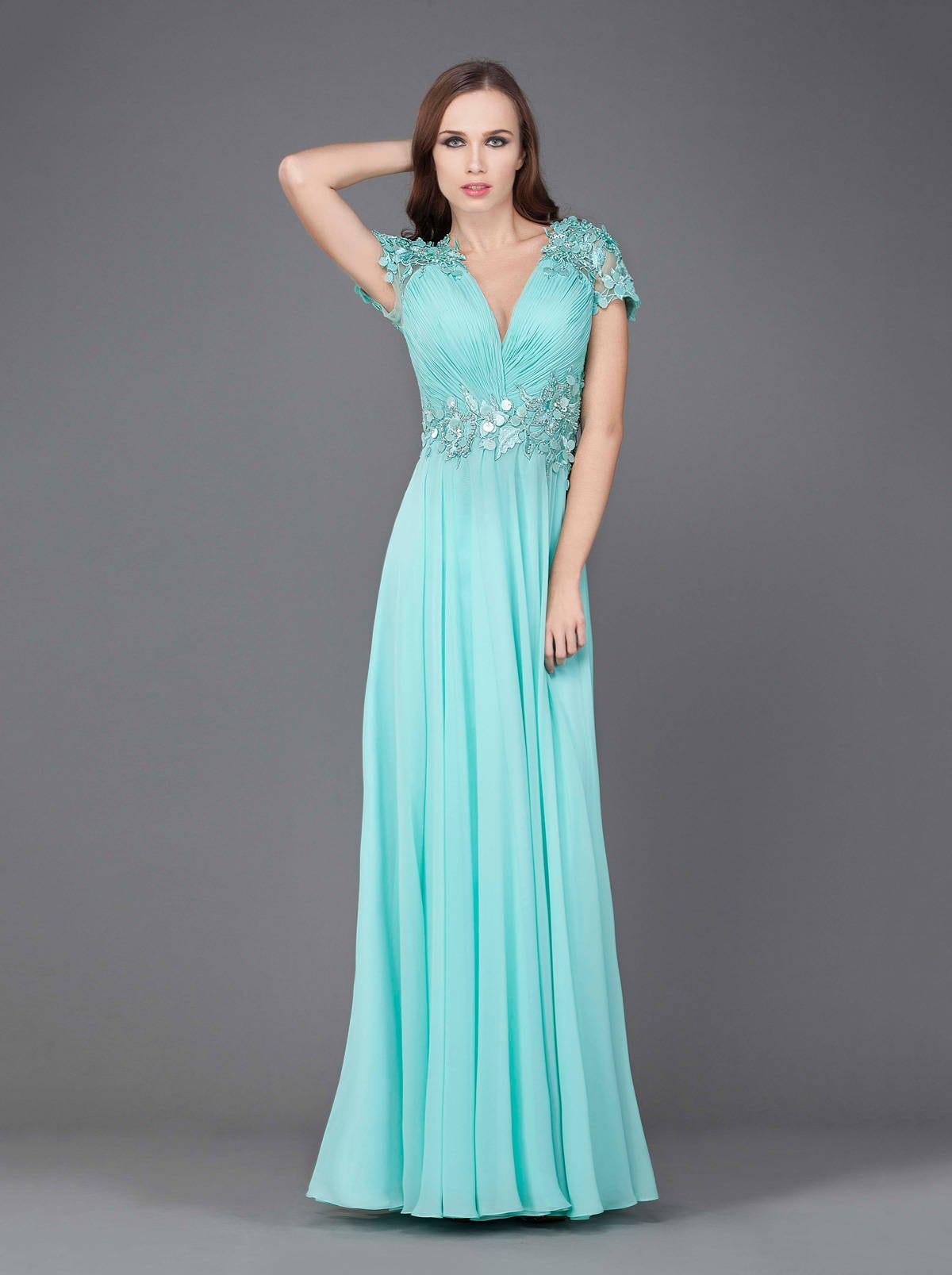 J6470 cap sleeve special occasion dresses