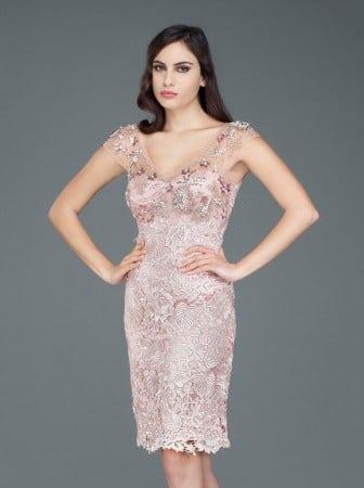 Youthful Mother of Bride Cocktail Dress - Darius Cordell Fashion Ltd