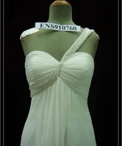 Plus Size One Shoulder Bridal Gowns
