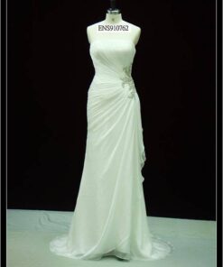 strapless white informal bridal gowns