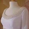 scoop neck wedding dresses