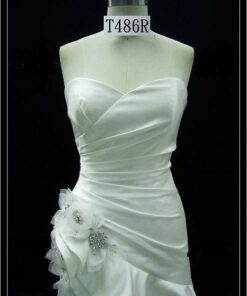 satin bridal gowns