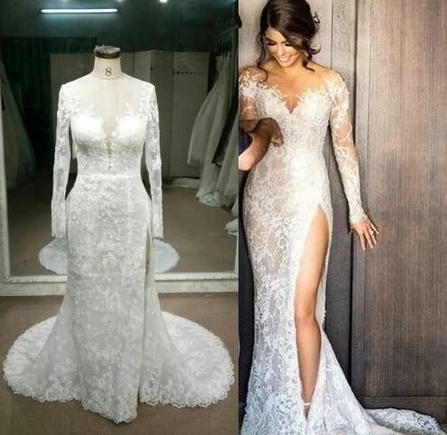 Get recreations of haute couture wedding gowns for less!