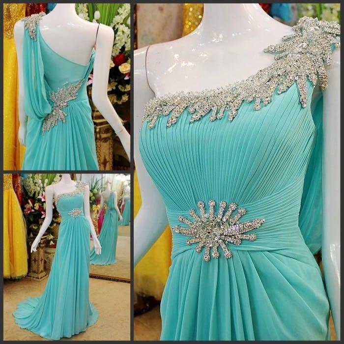 Turquoise Formal Dresses - Darius Cordell Fashion Ltd
