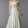 Style 6008K - Beaded Plus Size Wedding Dresses