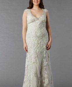 plus size lace wedding gowns for fuller figured women