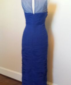 Backless and cutsleeves designer evening dresses