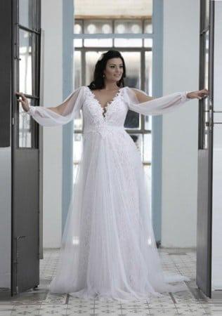 50s style plus size wedding dresses online
