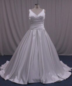 Plus Size Bridal Gown with Empire Waist