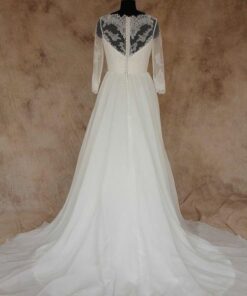 bride dresses with full sleeves