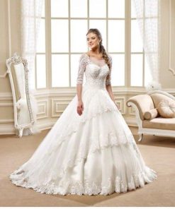 Long Sleeve Bridal Gown