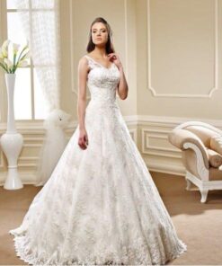 Lace aline wedding gowns