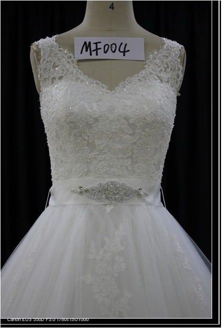 mf004 close lace ball gown wedding dress close lace ball gown wedding dress